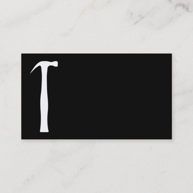 Carpenter 7 Business Card (Front)