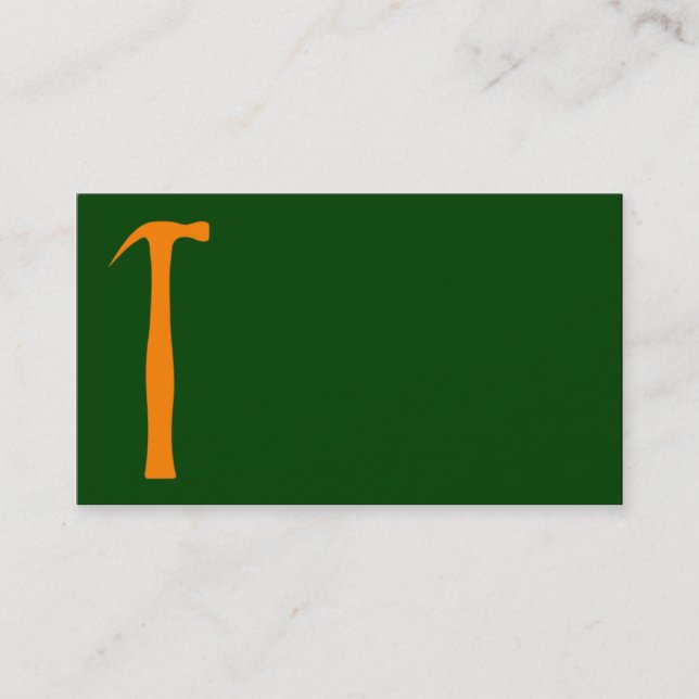 Carpenter 9 Business Card (Front)