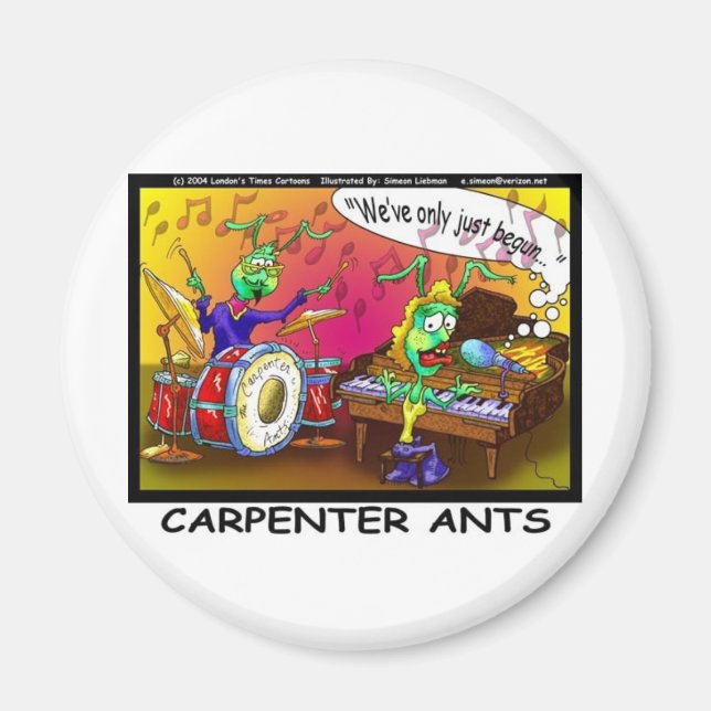 Carpenter Ants Funny Gifts & Collectibles Magnet (Front)