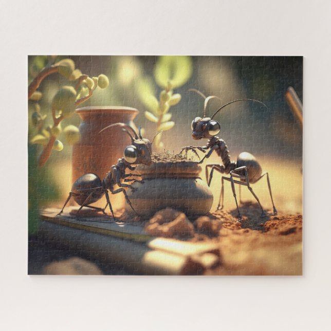 Carpenter ants jigsaw puzzle (Horizontal)