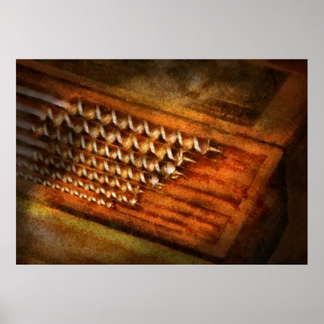 Carpenter - Auger bits Poster (Front)