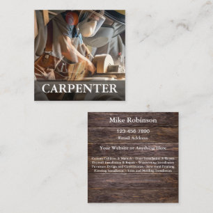 Carpenter Bold Modern Business Cards