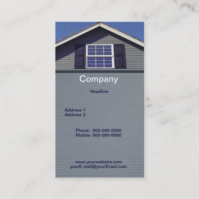 Carpenter Business Card (Front)