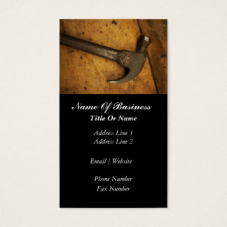 700+ Carpenter Business Cards and Carpenter Business Card Templates ...
