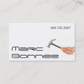 Carpenter Business Card