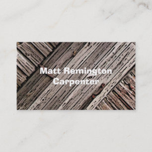 Carpenter Business Card