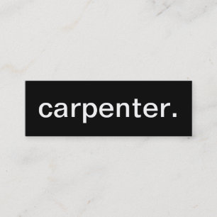 Carpenter Business Card