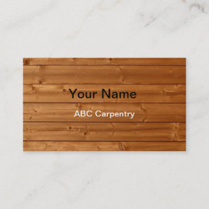 Carpenter Business Cards