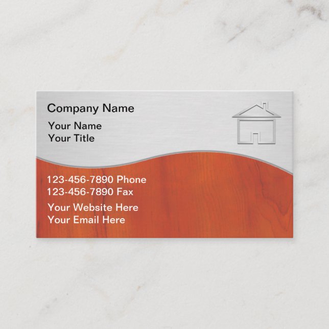 Carpenter Business Cards (Front)