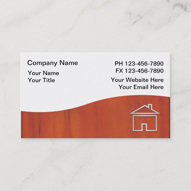 Carpenter Business Cards (Front)