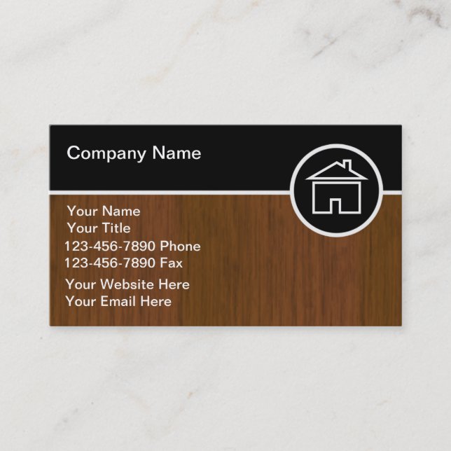 Carpenter Business Cards (Front)
