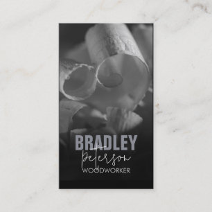 Carpenter Carpentry Woodworking Business Card