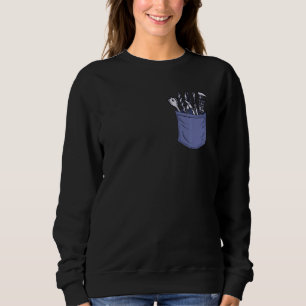 Carpenter Chest Pocket Carpenter Wood Mechanics Ca Sweatshirt