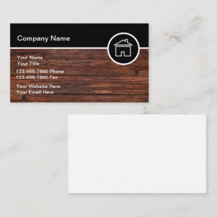 Carpenter Editable Modern Business Cards