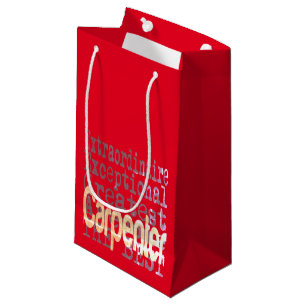 Carpenter Extraordinaire Small Gift Bag