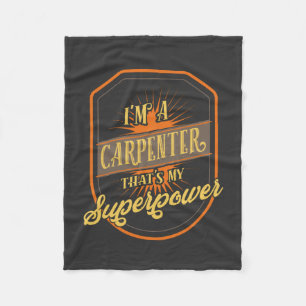 Carpenter Fleece Blanket