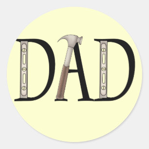 Carpenter Gifts Classic Round Sticker