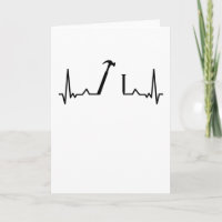 Carpenter Heartbeat Carpentry woodworking Gifts