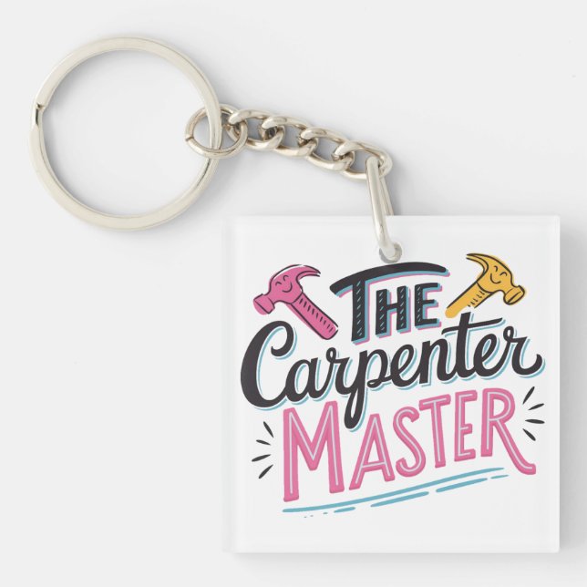 Carpenter job master  key ring (Front)