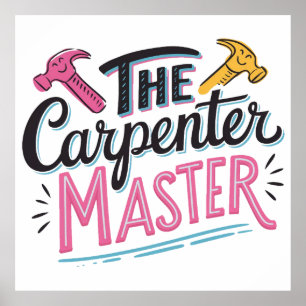 Carpenter job master  poster