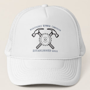 Carpenter, Maintenance Worker, Carpenter Trucker Hat