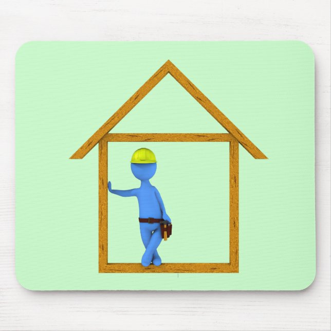 Carpenter Mouse Mat (Front)