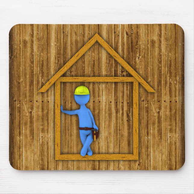 Carpenter Mouse Mat (Front)