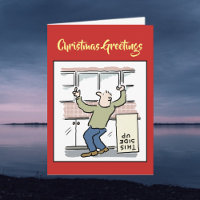 Carpenter or Joiner Christmas Card