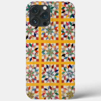 Carpenter’s Wheel quilt iPhone 13 Pro Max Case
