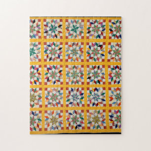 Carpenter’s Wheel quilt Jigsaw Puzzle