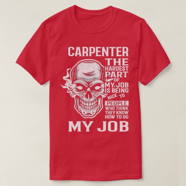 Carpenter T-Shirt (Design Front)