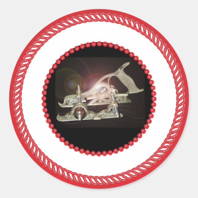 Carpenter Tool Jesse Tree Sticker (Front)