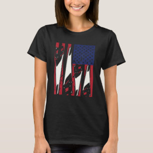 Carpenter USA Woodworking American Flag Carpentry_ T-Shirt