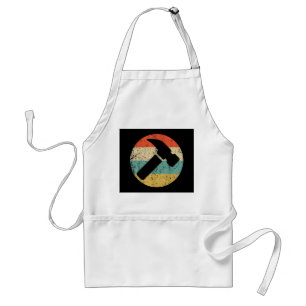 Carpenter Vintage Retro Hammer Standard Apron