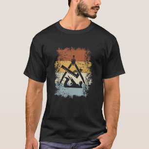 Carpenter Vintage Woodworking Tool Wood Plane Comp T-Shirt