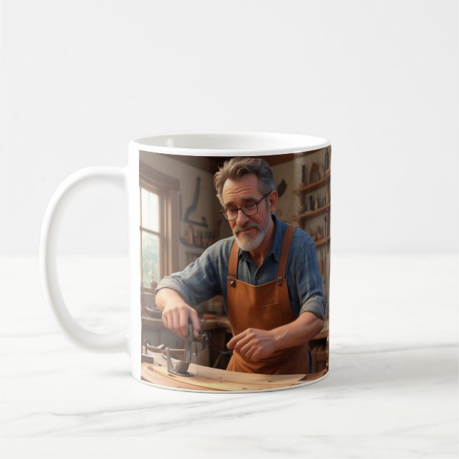 Carpenter/Woodworker Coffee Mug (Left)