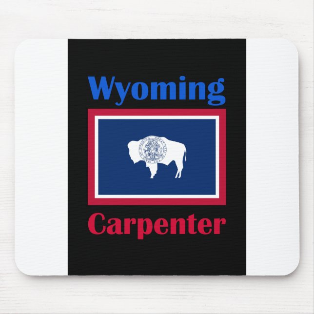 Carpenter Wyoming Mouse Mat (Front)