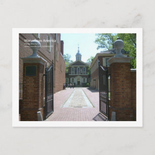 Carpenters Hall, Philadelphia Postcard