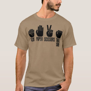 Carpenters Rock Paper Scissor Table Saw Gift T-Shirt
