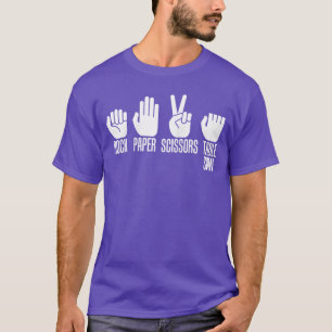 Carpenters Rock Paper Scissorable Saw Fathers Day T-Shirt