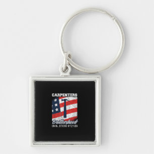 Carpenters Union Strong, New York City Key Ring