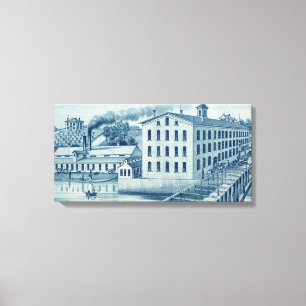 Carpentersville Illinois Illinois Iron and Bolt Co Canvas Print