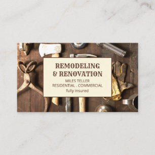 Carpentry  business card