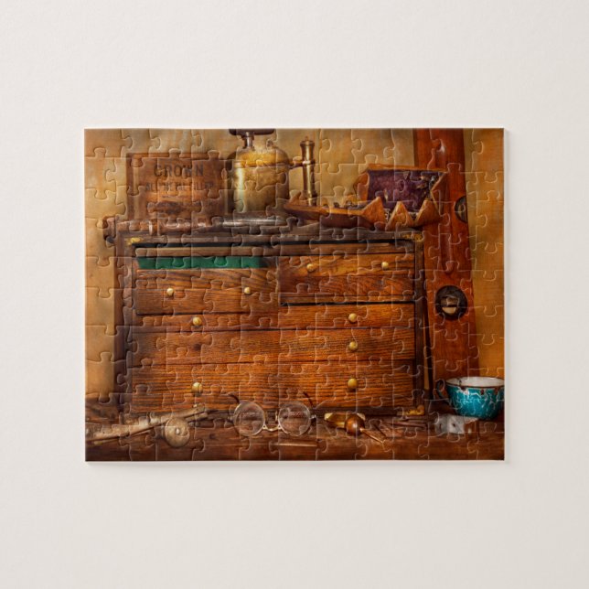 Carpentry - Tools - In my younger days Jigsaw Puzzle (Horizontal)