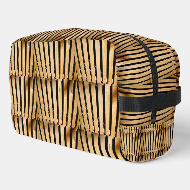 Carpentry: Wooden Fence Posts, Dopp Kit (Left Corner)