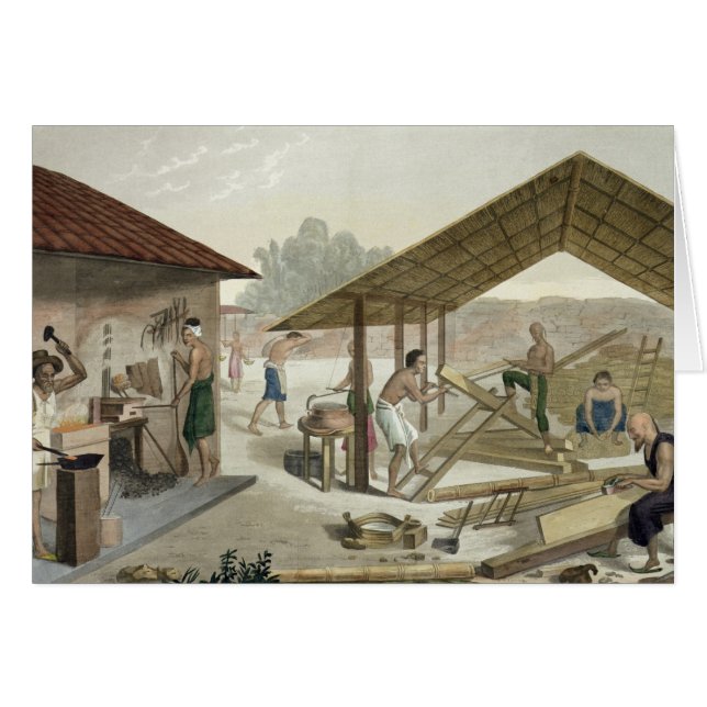Carpentry Workshop in Kupang, Timor, plate 6 from (Front Horizontal)