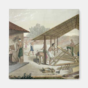 Carpentry Workshop in Kupang, Timor, plate 6 from Magnet