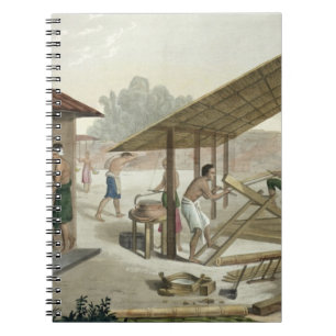 Carpentry Workshop in Kupang, Timor, plate 6 from Notebook