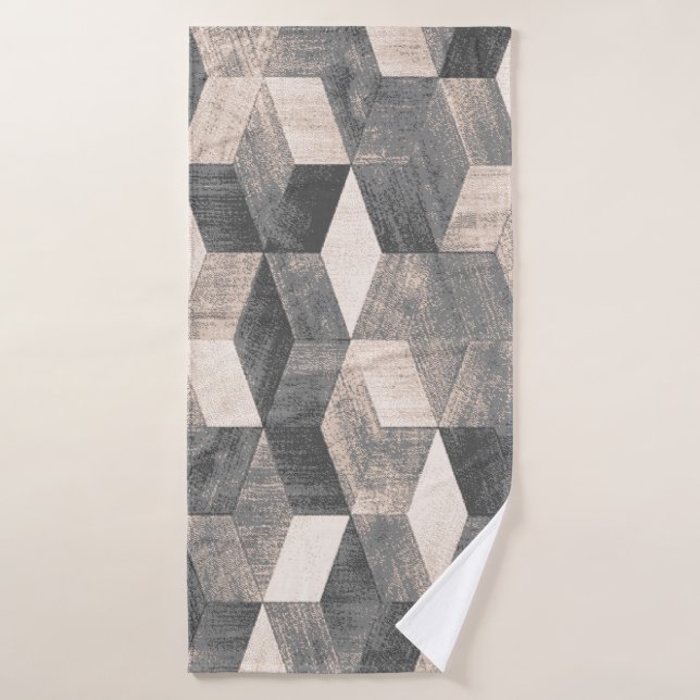 Carpet bathmat and Rug Boho Style ethnic design pa Bath Towel (Bath Towel)