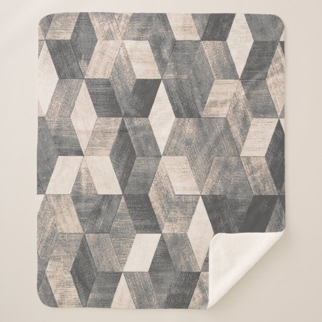 Carpet bathmat and Rug Boho Style ethnic design pa Sherpa Blanket (Front)